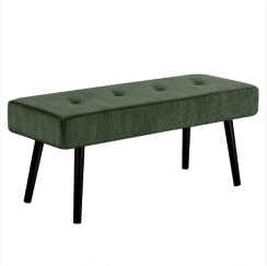 Modern Bedside Corduroy Upholstered Bench