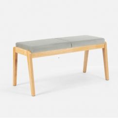 2Pcs Scandinavian Wooden Bed Stool