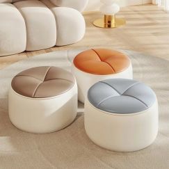 2Pcs Modern Minimalist Pumpkin Stool