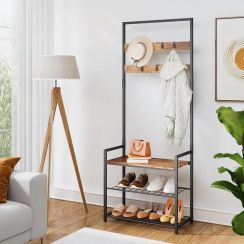 Modern Bedroom Wooden Clothes Rack