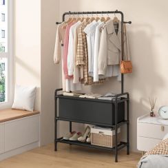 2Pcs Multifunctional Cloak Rack