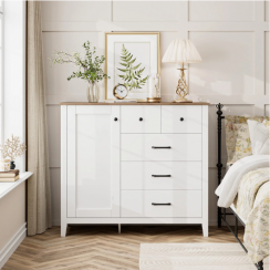 Wooden Storage Cabinet for Bedroom